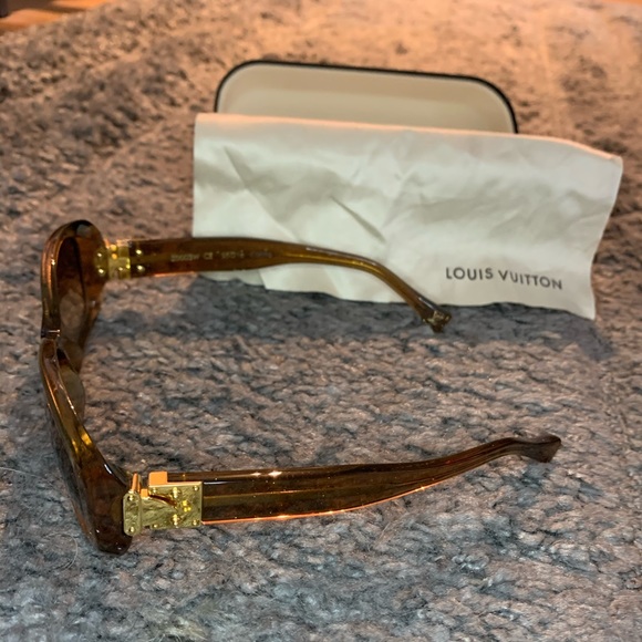 Louis Vuitton Soupcon GM Sunglasses Glitter Honey - Picture 4 of 8